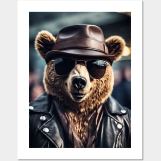 Funny bear Posters and Art